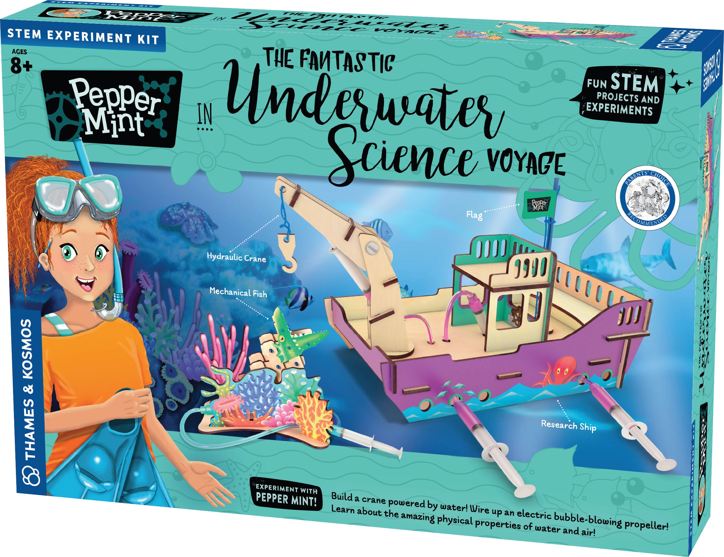 Pepper Mint in the Fantastic Underwater Science Voyage - STEM Experiment Kit