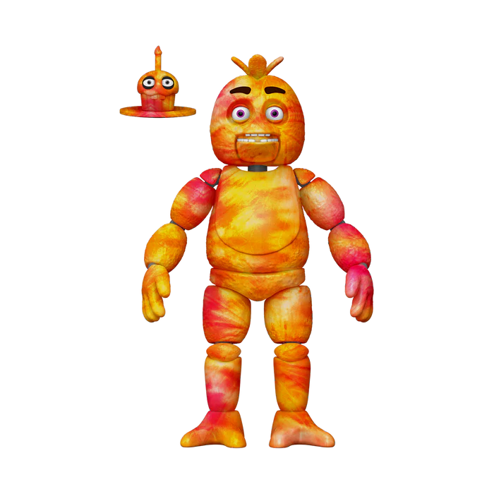 Five Nights at Freddy's: Tie Dye Chica Articulated 5" Funko Figure