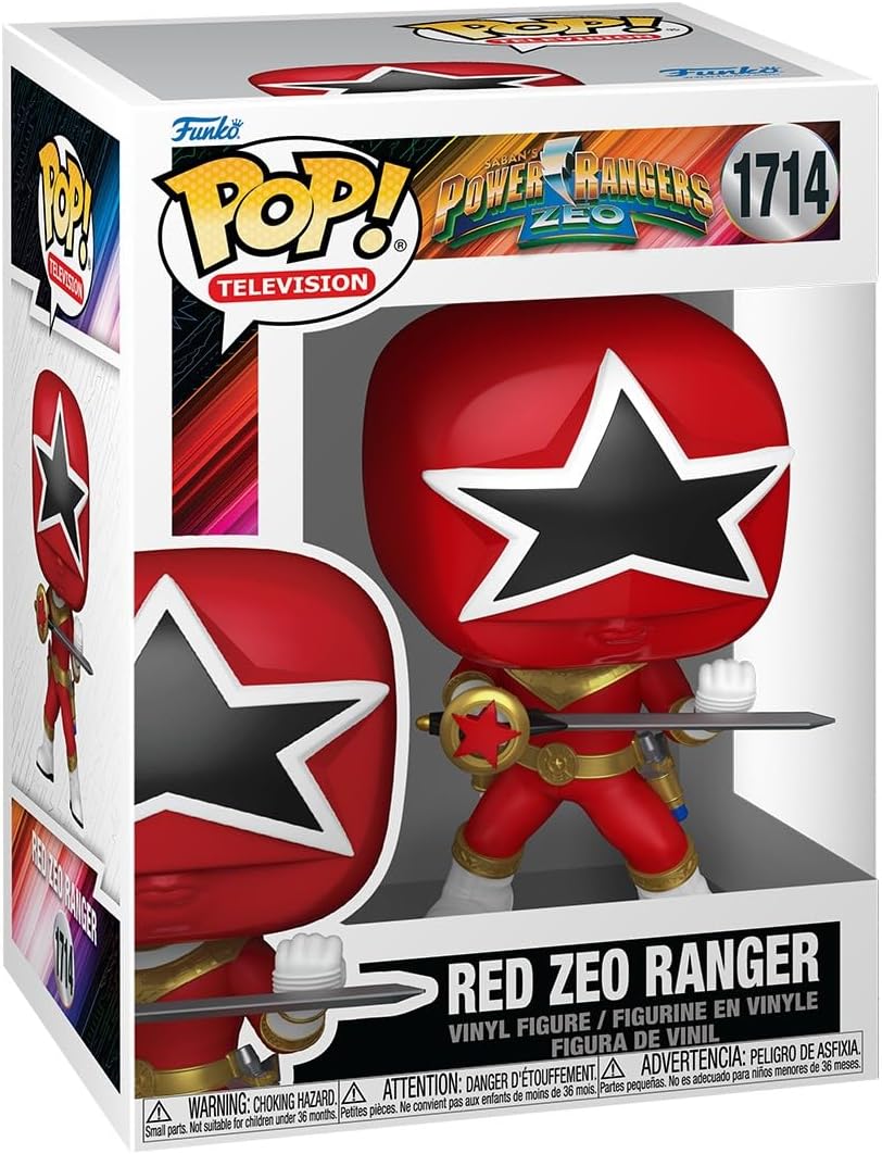 Power Rangers Zeo: Red Zeo Ranger Funko Pop! Vinyl