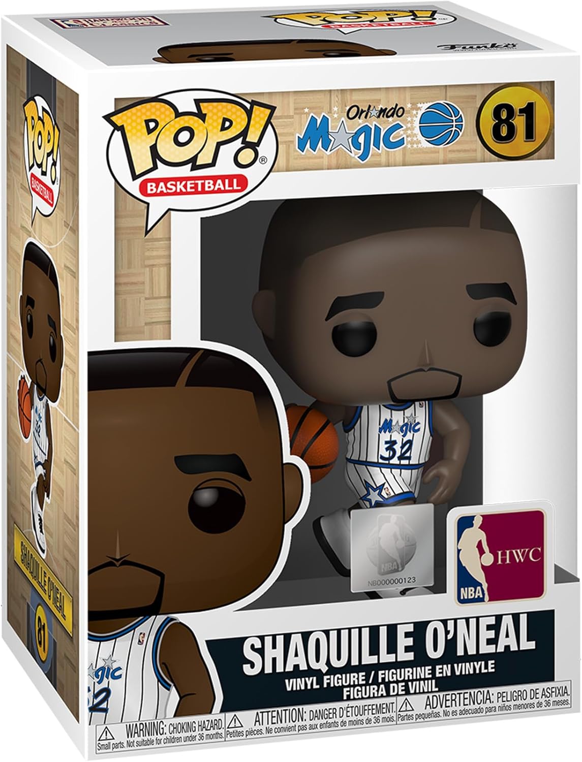 NBA: Orlando Magic - Shaquille O'Neal Funko Pop! Vinyl #81