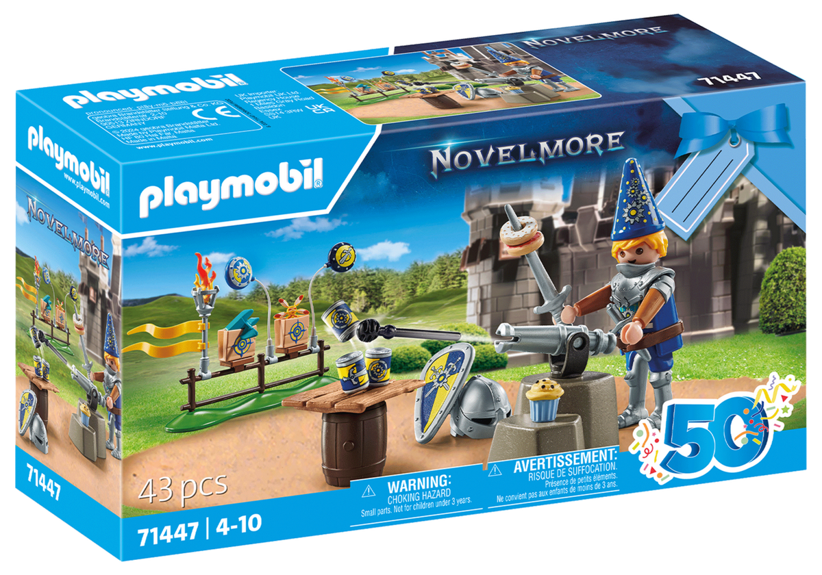 Playmobil Novelmore Knight’s Birthday Gift Set 71447 in complete retail packaging