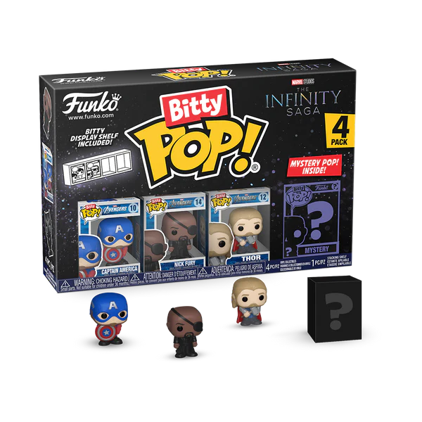 Marvel The Avengers Infinity Saga Funko Bitty POP! 4-Pack Series 1