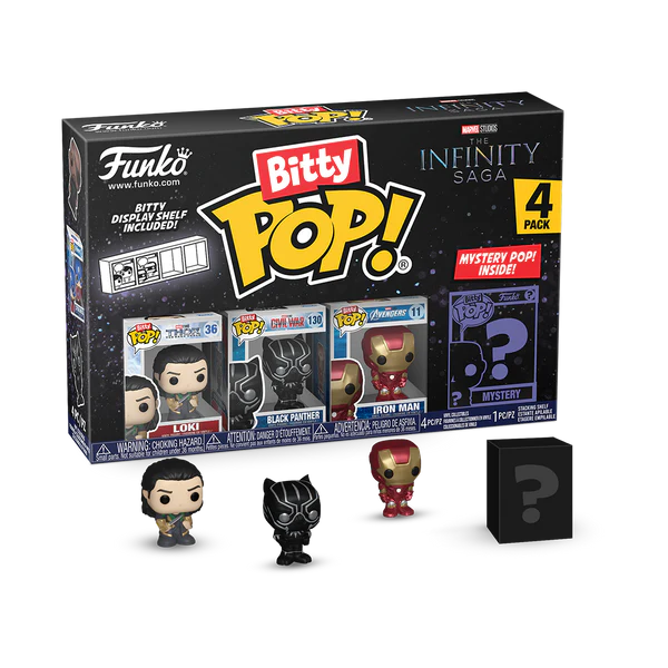 Marvel The Avengers Infinity Saga Funko Bitty POP! 4-Pack Series 4