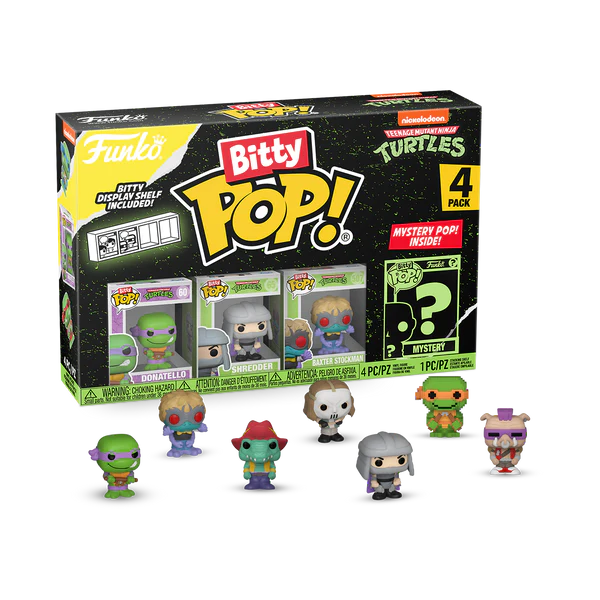 Teenage Mutant Ninja Turtles Funko Bitty POP! 4-Pack Series 2