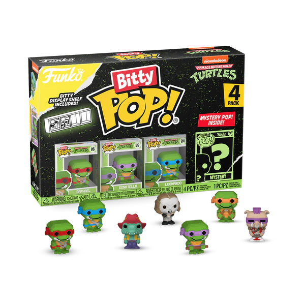 Teenage Mutant Ninja Turtles Funko Bitty POP! 4-Pack Series 4