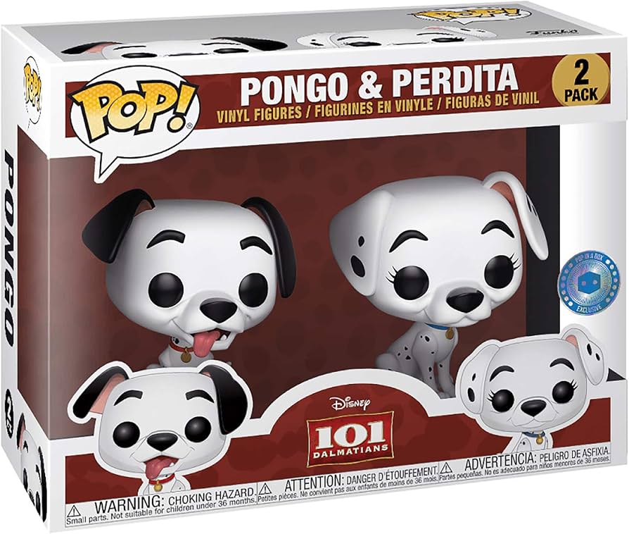 Disney: 101 Dalmations Pongo & Perdita Funko POP! Vinyl 2-Pack