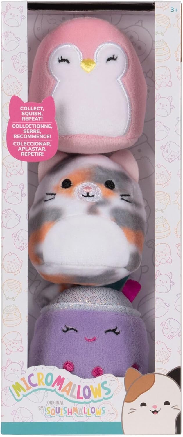 Squishmallows Micromallows 3 Pack (Piper, Niamh, Tahoe)