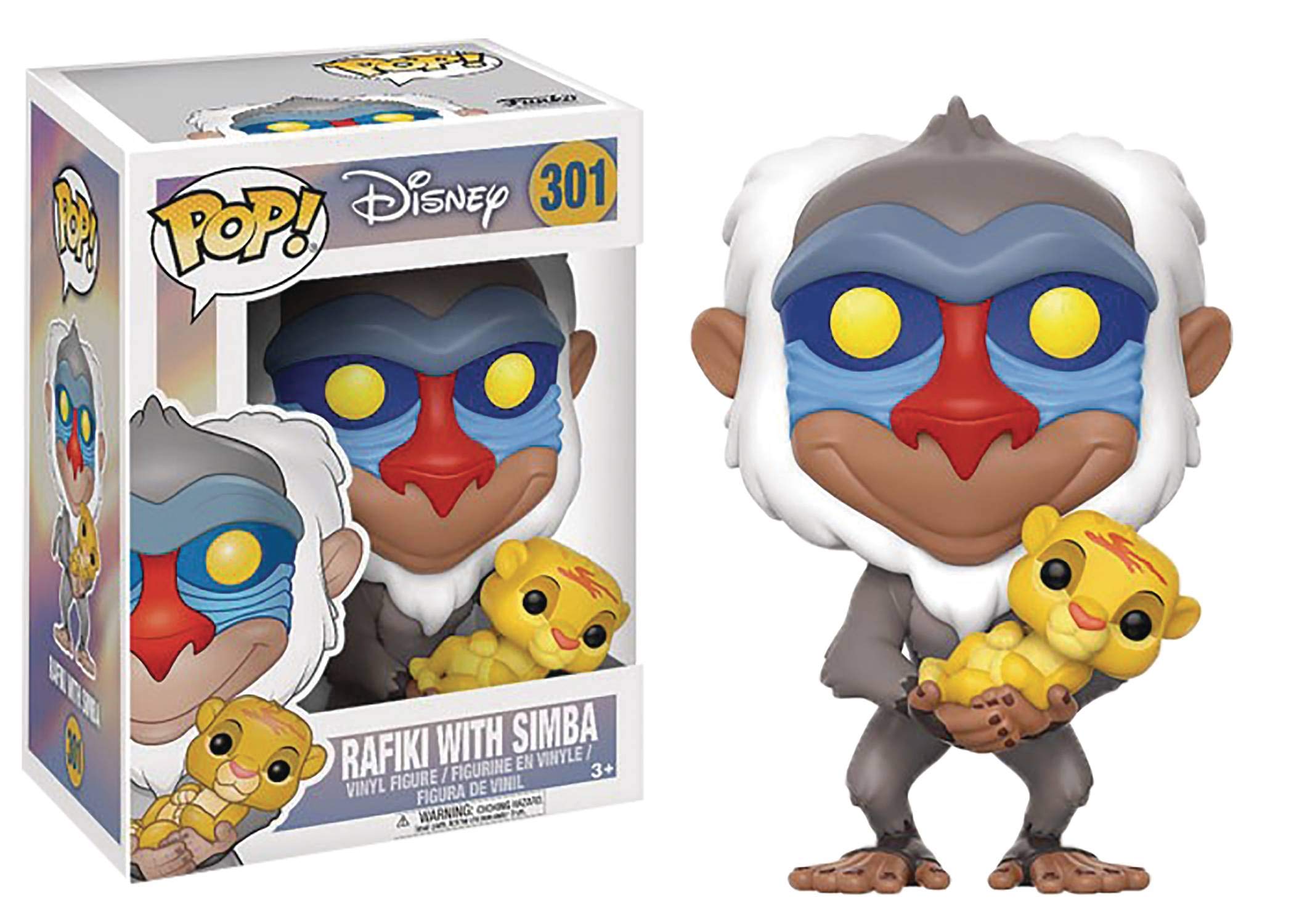 Disney's Lion King: Rafiki With Simba Funko POP! Vinyl