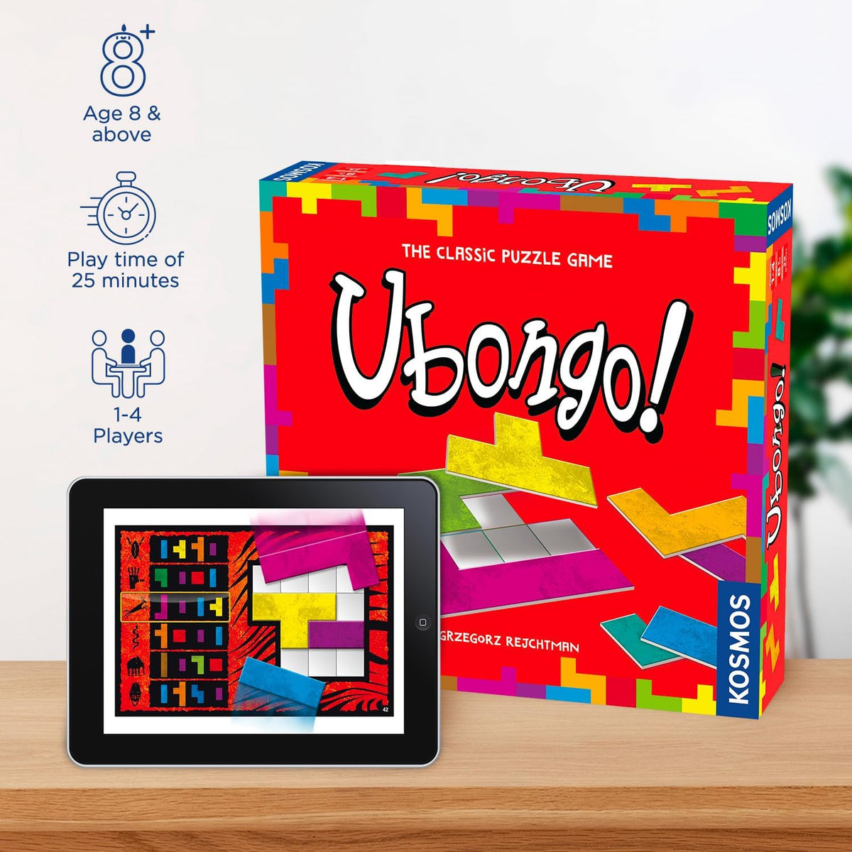 Ubongo Classic Puzzle Board Game
