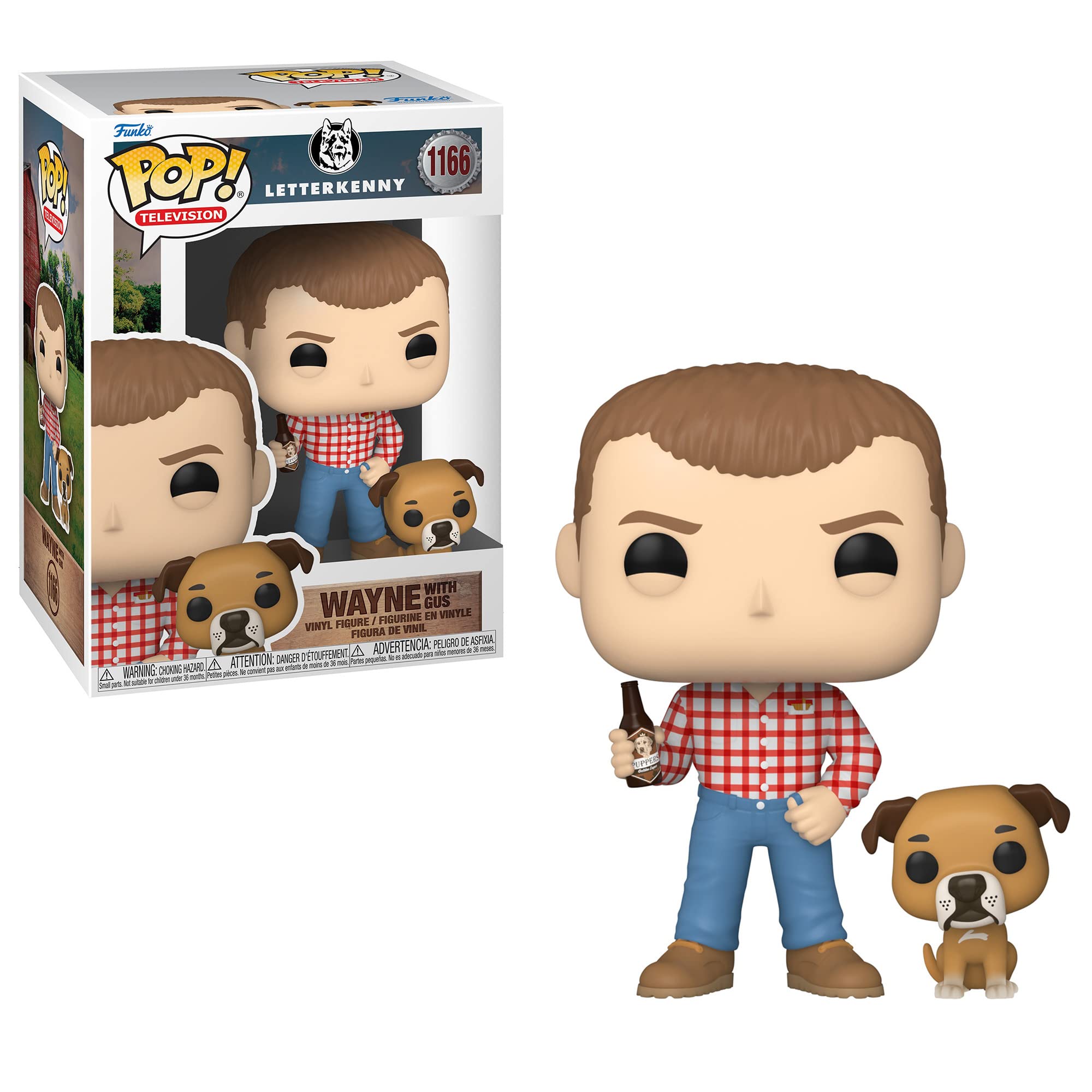 Letterkenny: Wayne w/ Gus Funko Pop! Vinyl
