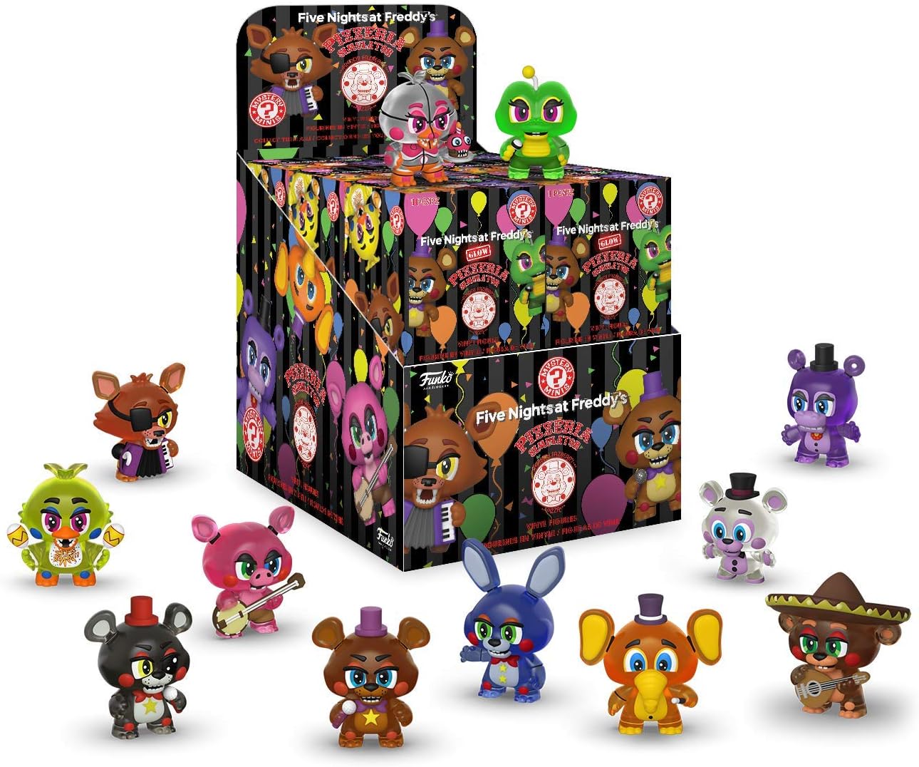 Five Nights at Freddy's: Pizzeria Simulator (Glow) Funko Mystery Minis (ONE FIGURE)