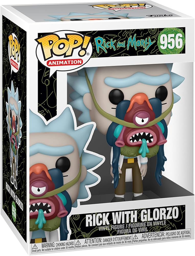 Rick and Morty: Rick with Glorzo Funko POP! Vinyl