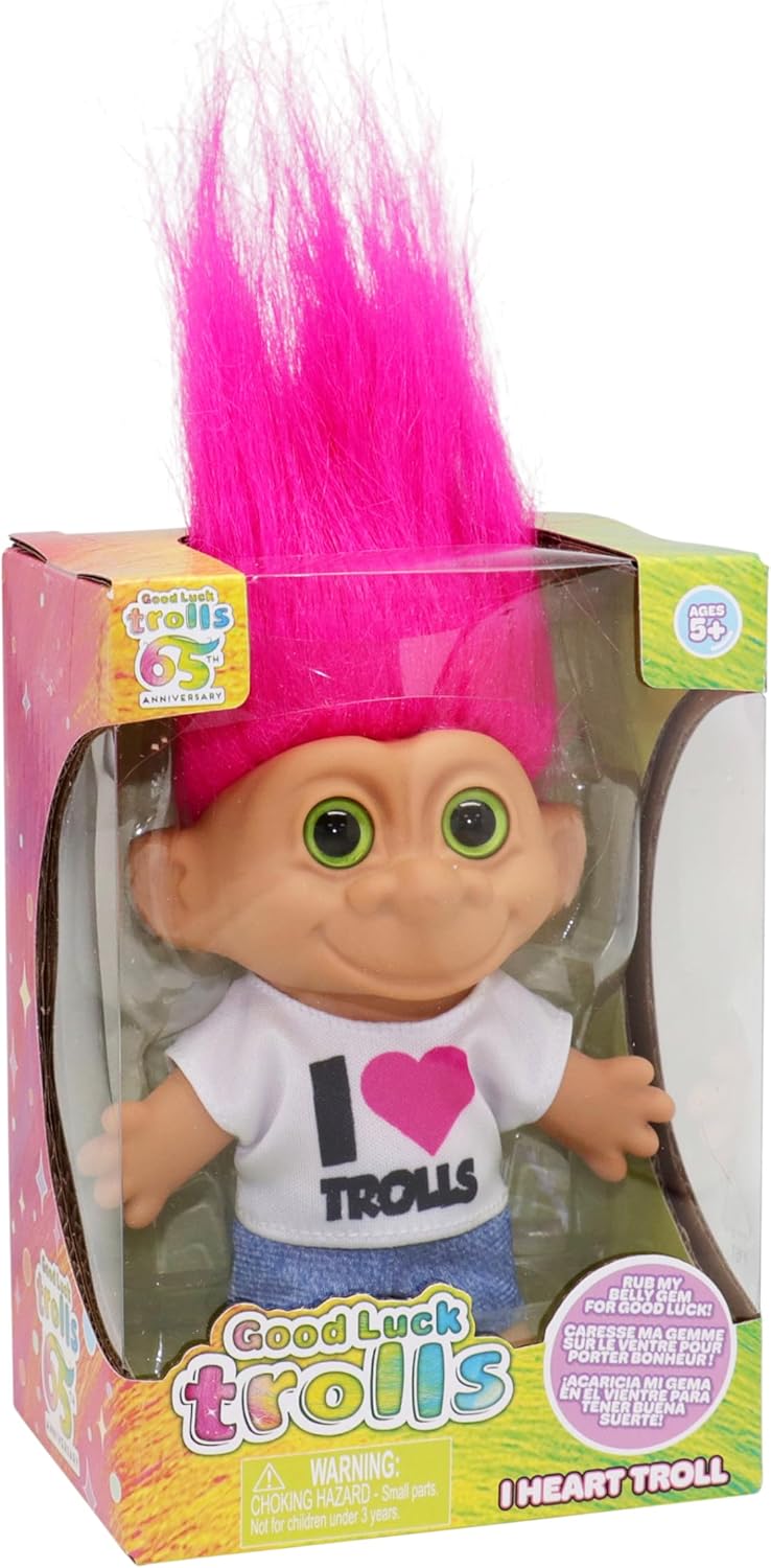 Good Luck Trolls: I Heart Troll 4" Doll