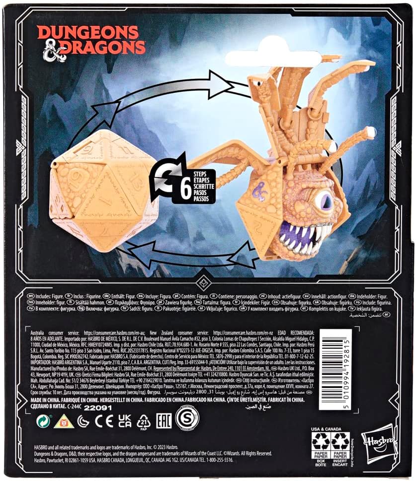 Dungeons & Dragons Dicelings: Beholder Transforming Figure