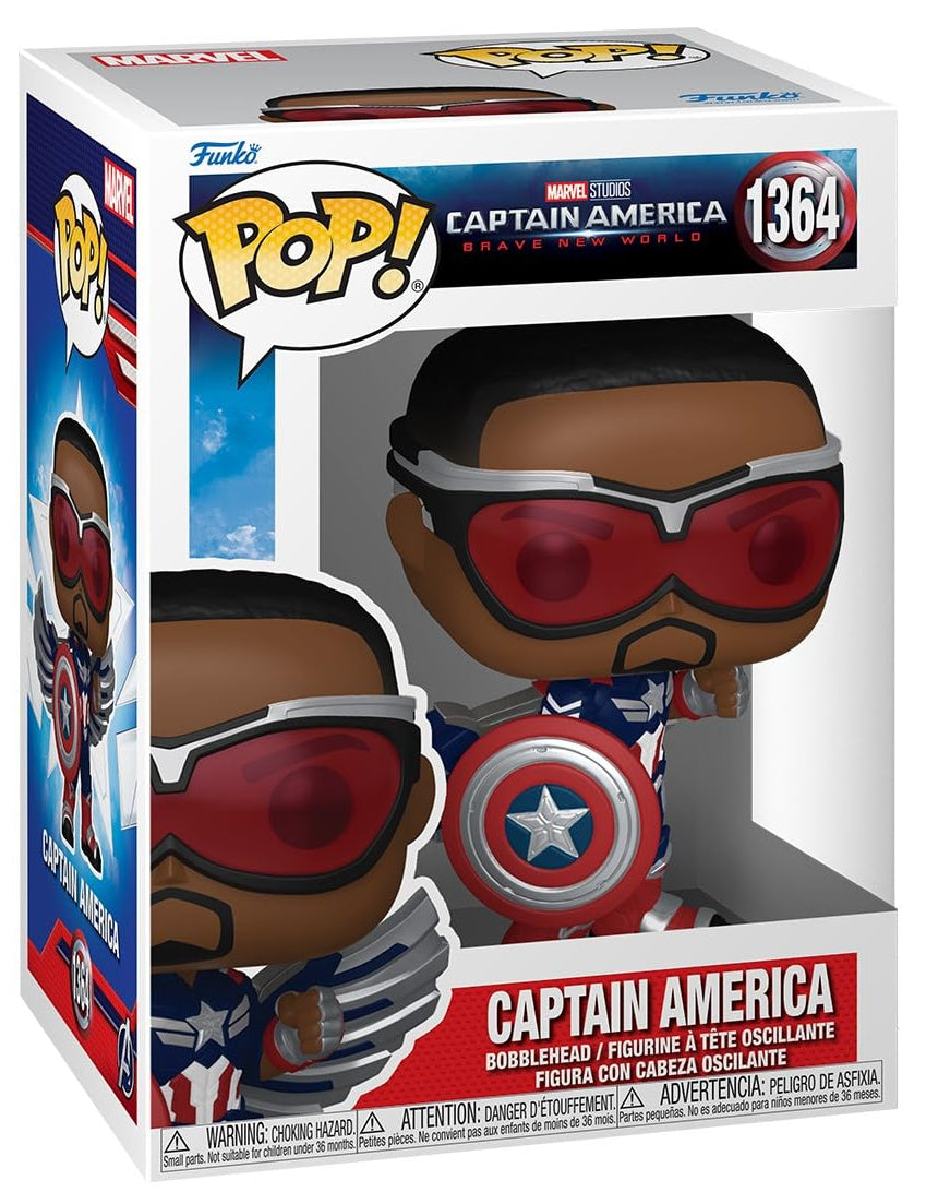 Marvel Captain America Brave New World: Captain America Funko POP! Vinyl