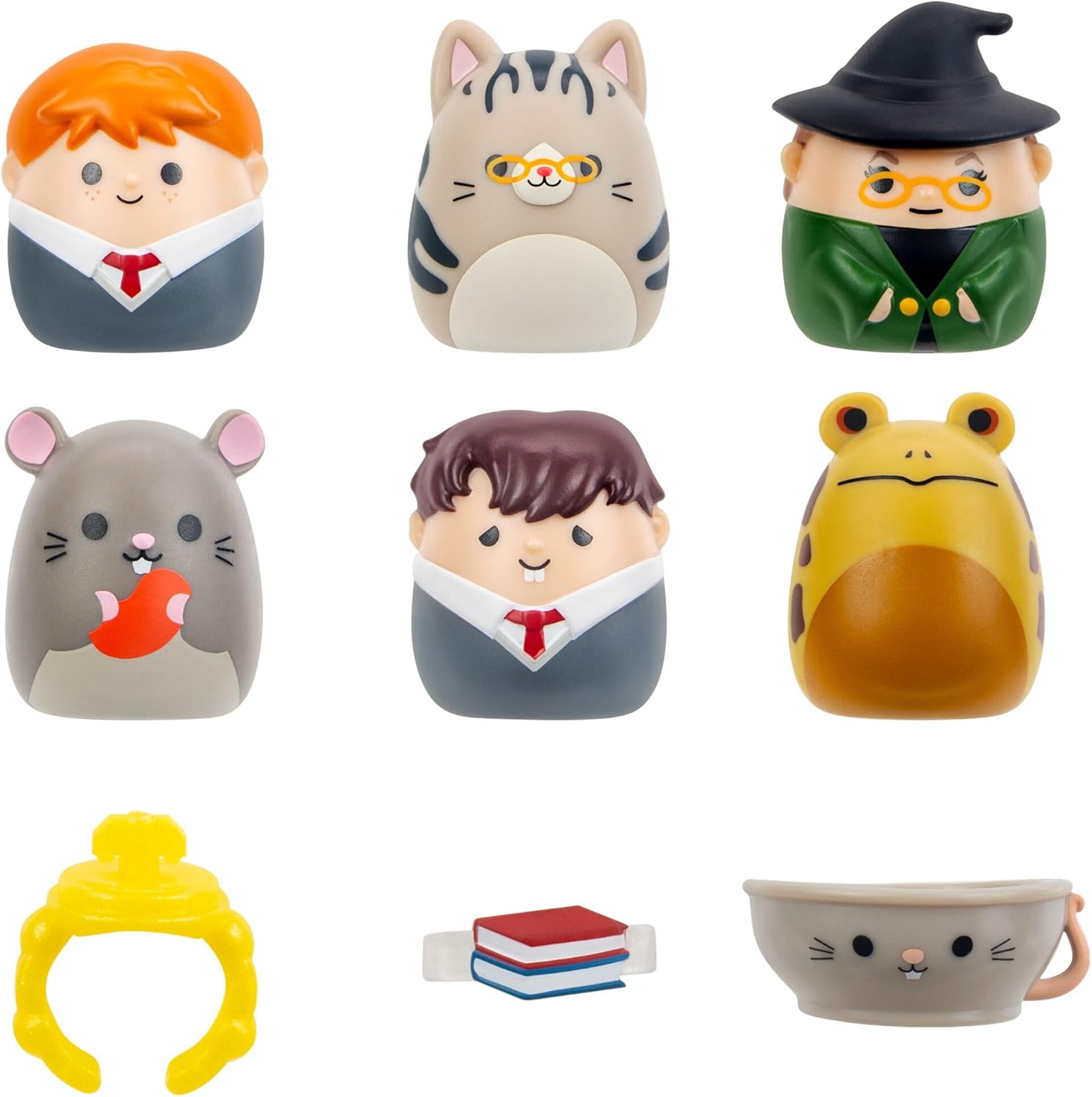 Squish-A-Longs Harry Potter 6 Pack (Series 2, Style 3)