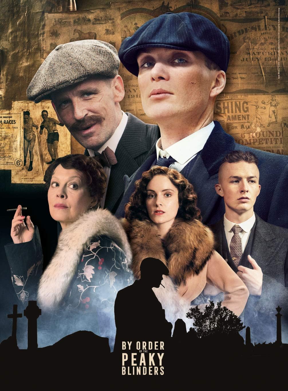 Clementoni - Peaky Blinders 500 Piece Jigsaw Puzzle