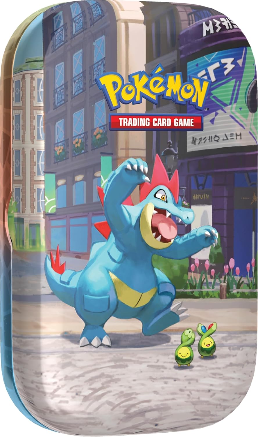 Pokemon TCG: Lumiose City Mini Tin - Feraligatr & Budew