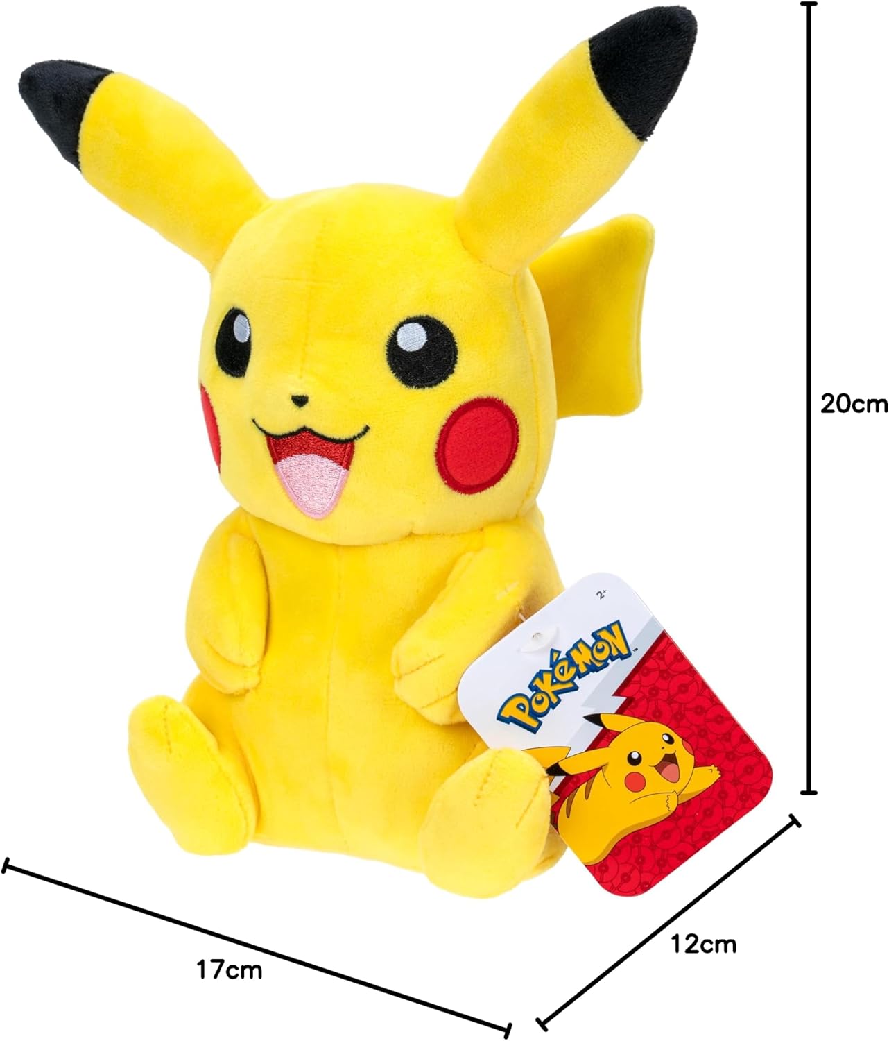 Pokemon 8" Plush: Pikachu