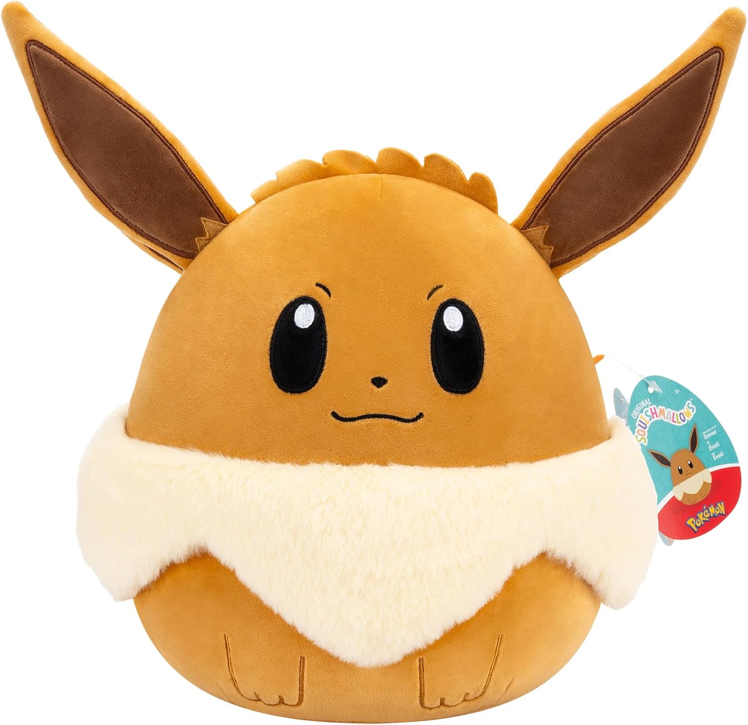 Squishmallows Pokemon 10 inch plush: Eevee