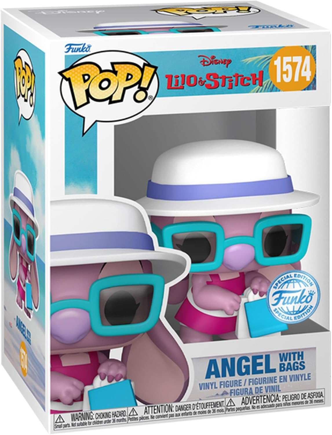 Disney: Lilo & Stitch: Angel w/ Bags Funko POP! Vinyl