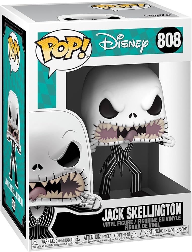 Nightmare Before Christmas: Jack Skellington (Scary Face) Funko POP! Vinyl