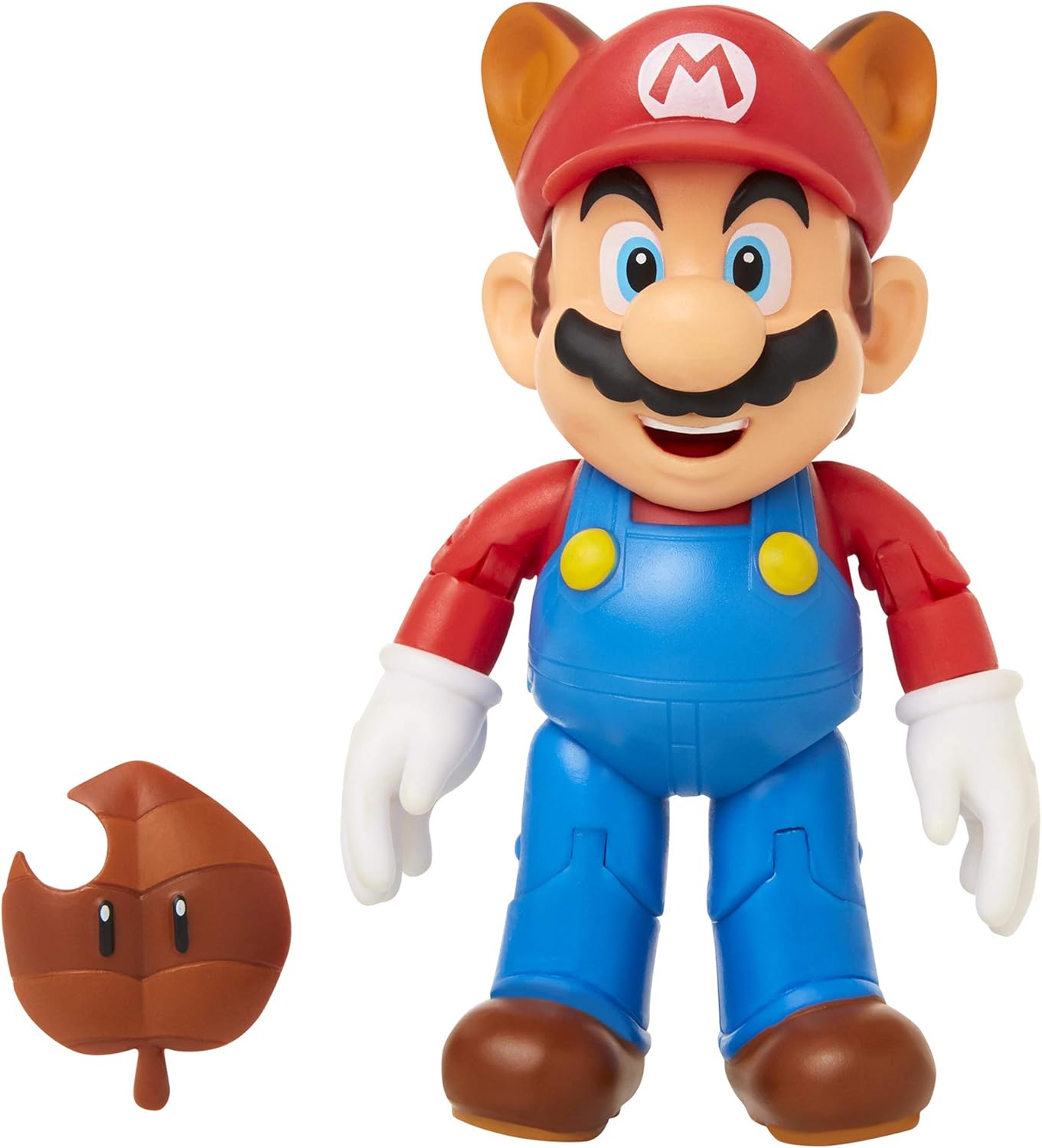 Super Mario: Raccoon Mario w/ Leaf 10cm Figure