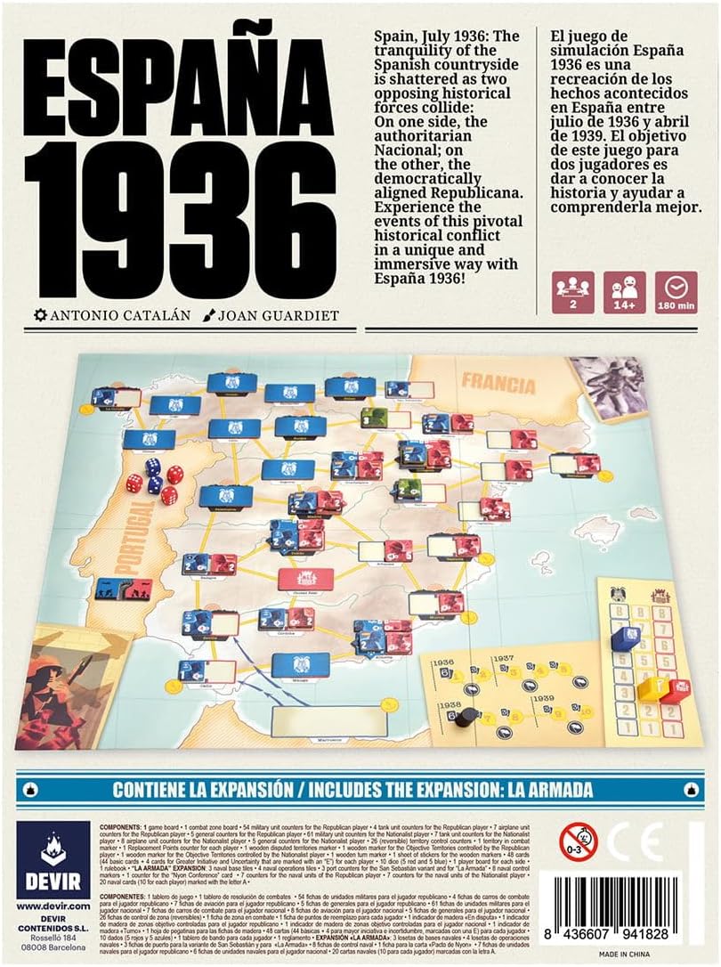 Espana 1936 Board Game