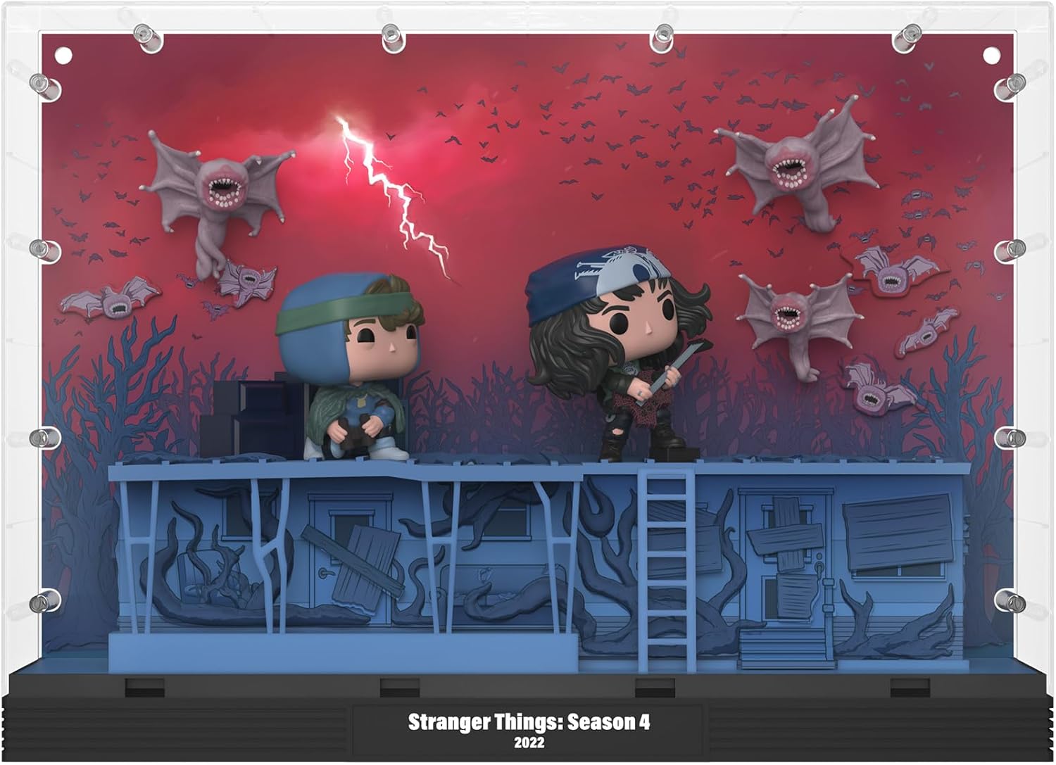 Stranger Things: Phase Three (Dustin/Eddie/Demobats) Funko POP! Vinyl Moment