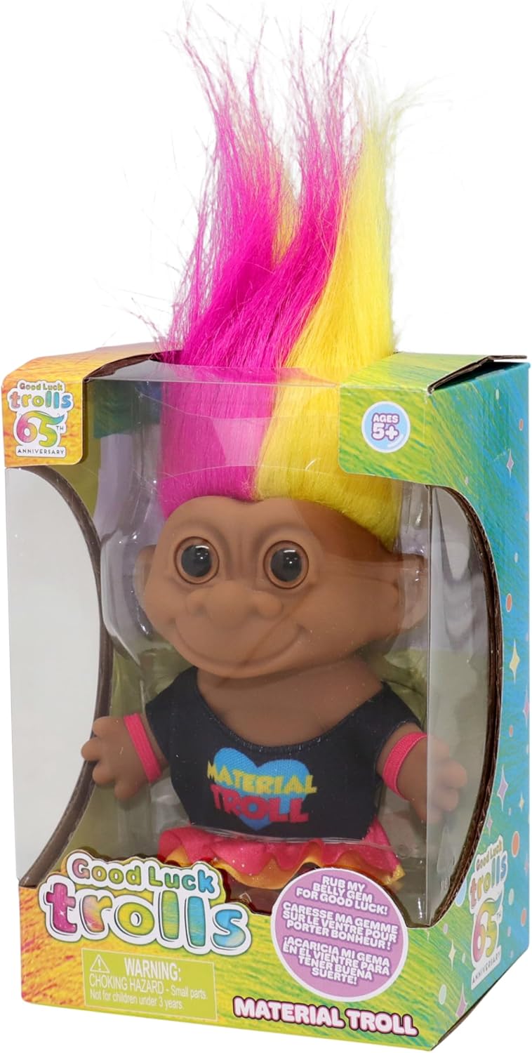 Good Luck Trolls: Material Troll 4" Doll