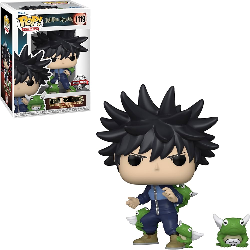 Jujutsu Kaisen: Megumi Fushiguro w/ Toads Funko POP! Vinyl