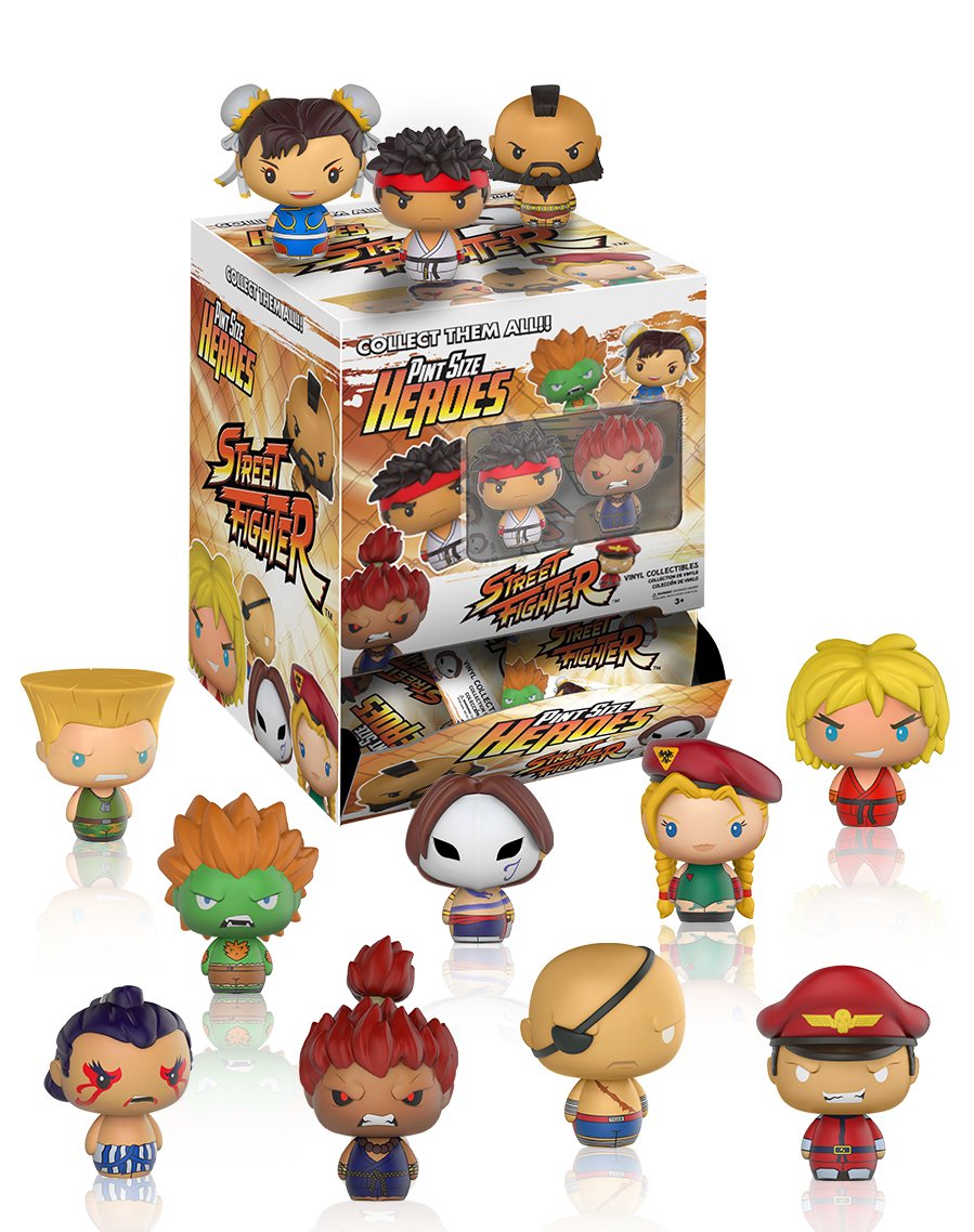 Funko Pint Size Heroes: Street Fighter (One Random Figure)