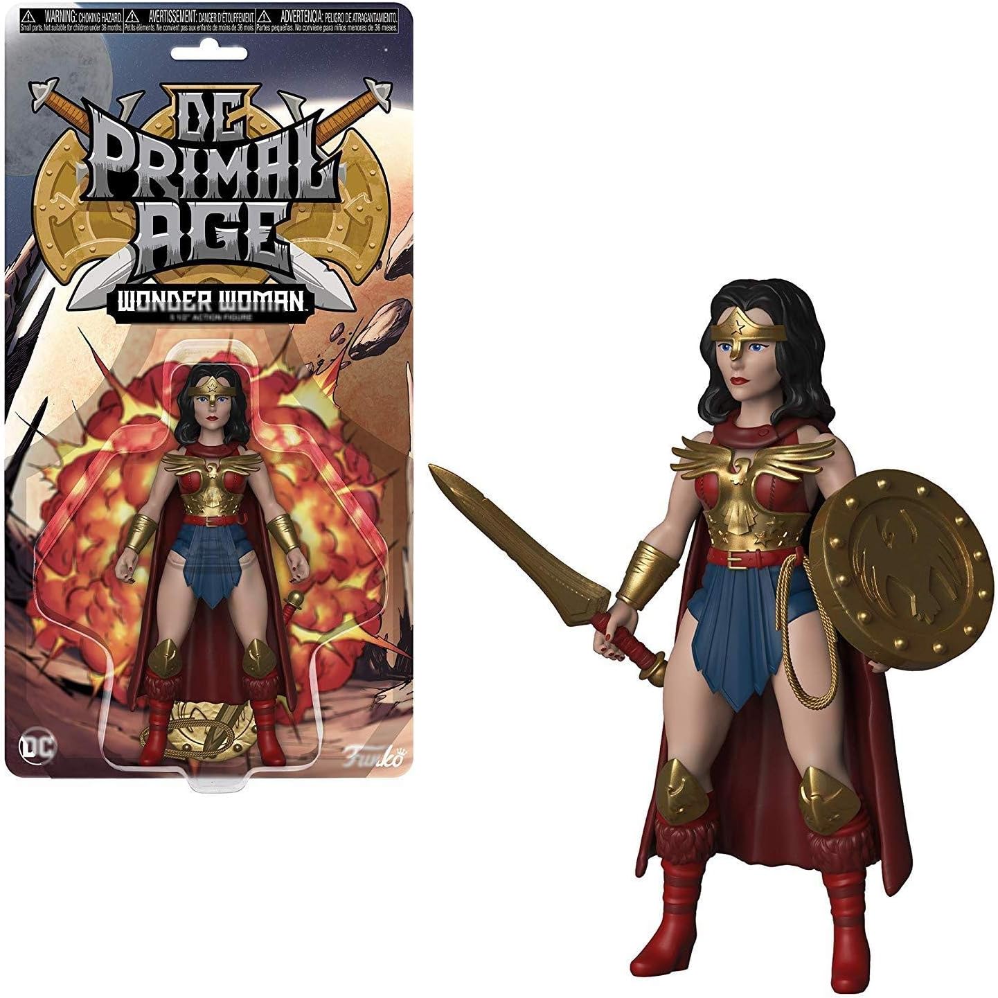 DC Primal Age: Wonder Woman Savage World 6" Figure