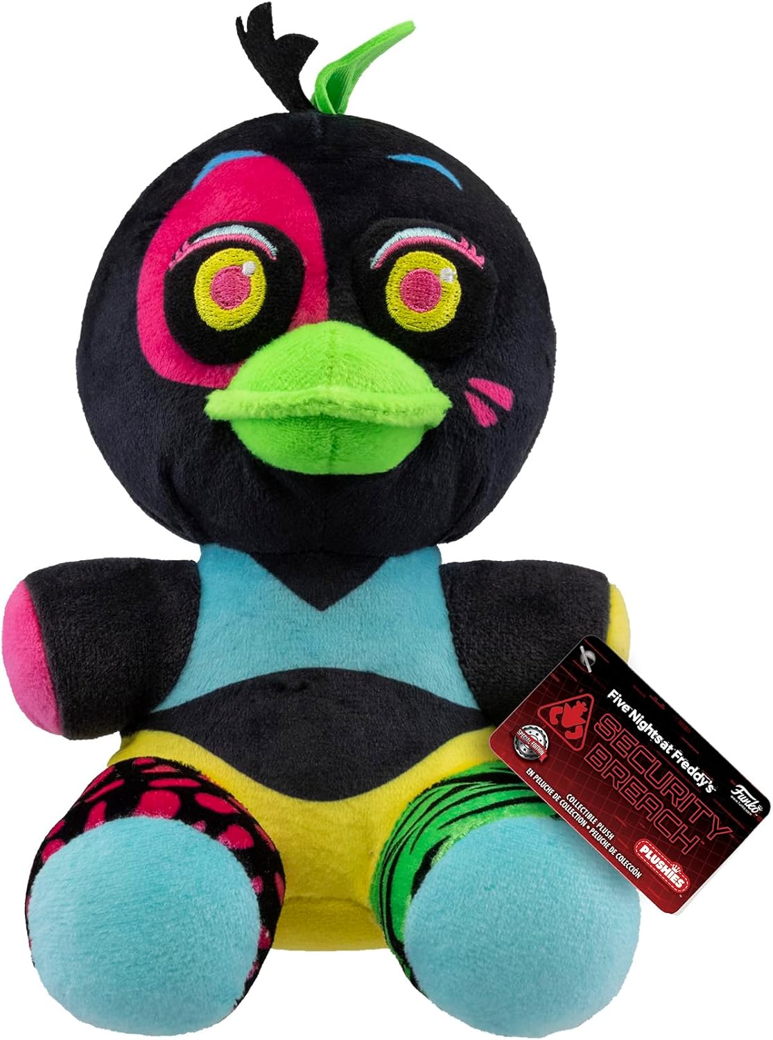 Five Nights at Freddy's: Blacklight Chica 7" Funko Plush
