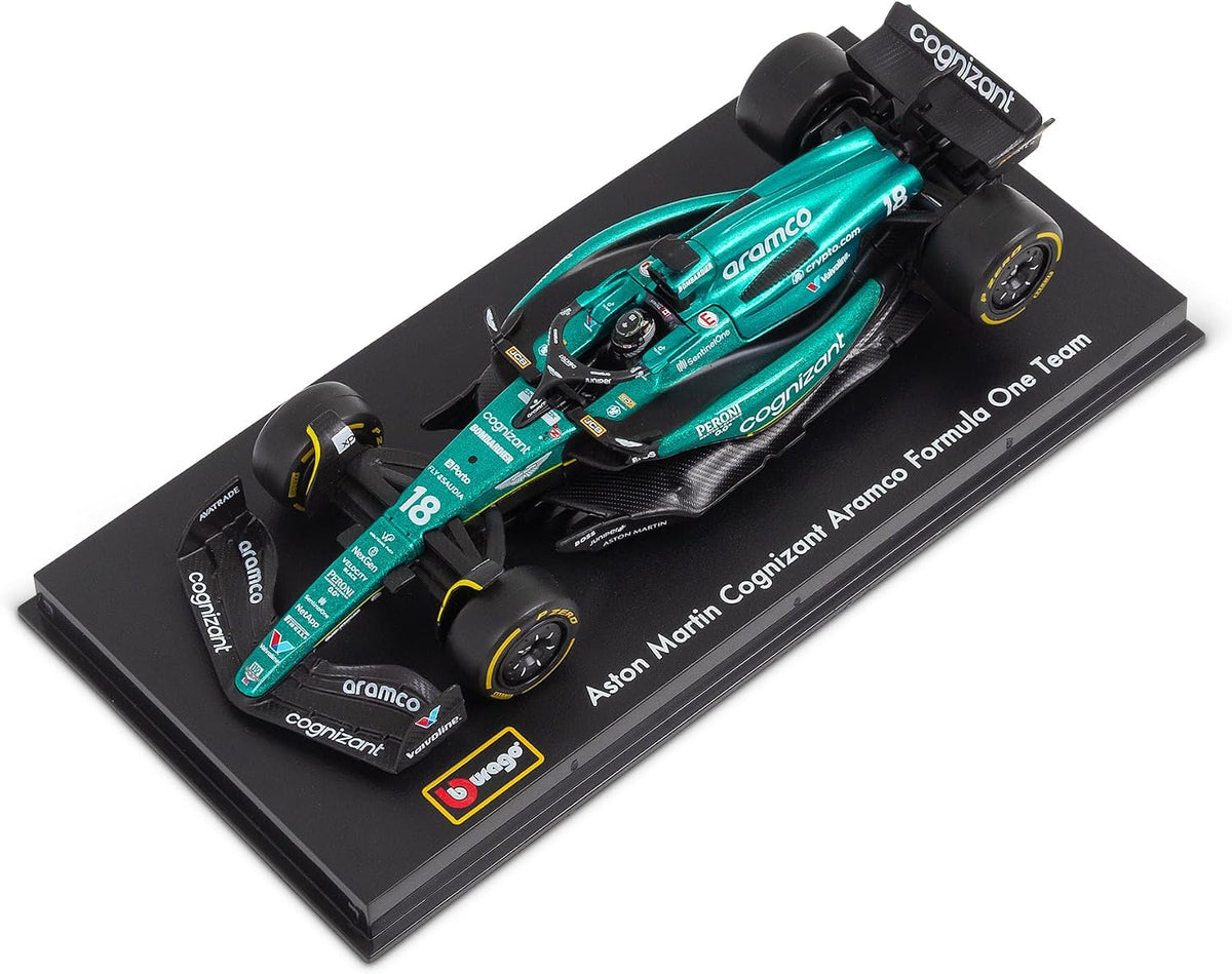 Bburago Aston Martin AMR23 Lance Stroll 2023 1:43 Diecast Model