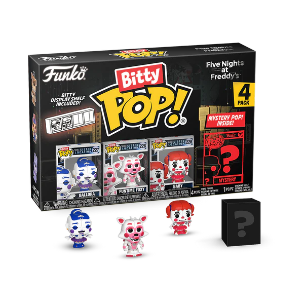 Five Nights at Freddy's: Funko Bitty POP! 4-Pack Series 1