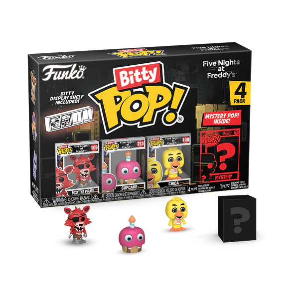 Five Nights at Freddy's: Funko Bitty POP! 4-Pack Series 2