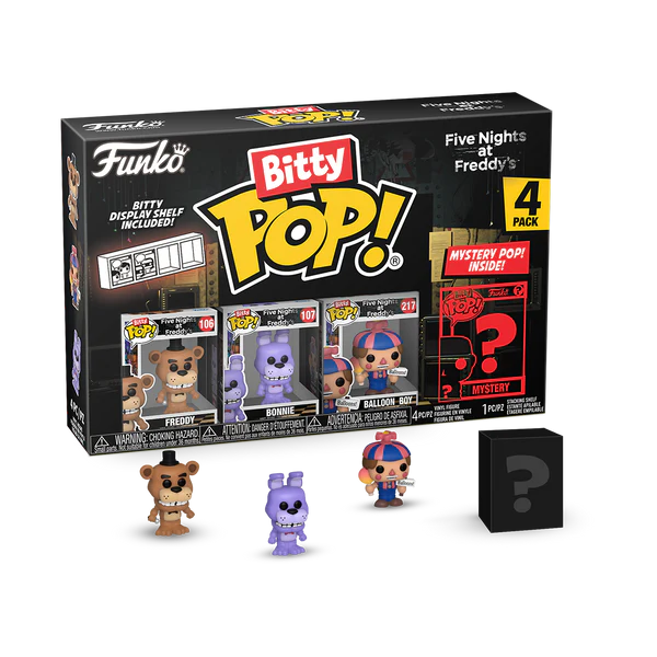 Five Nights at Freddy's: Funko Bitty POP! 4-Pack Series 3
