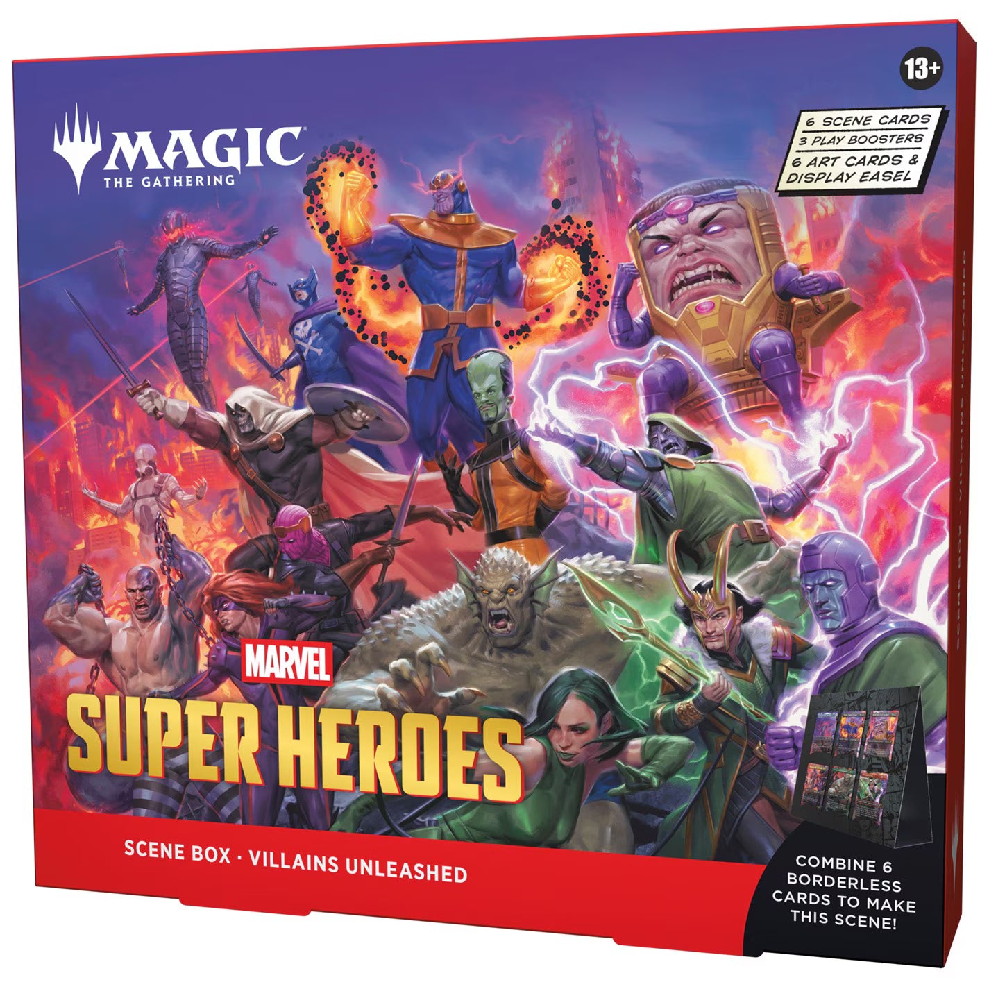 Magic the Gathering: Marvel Super Heroes Scene Box - Villains Unleashed