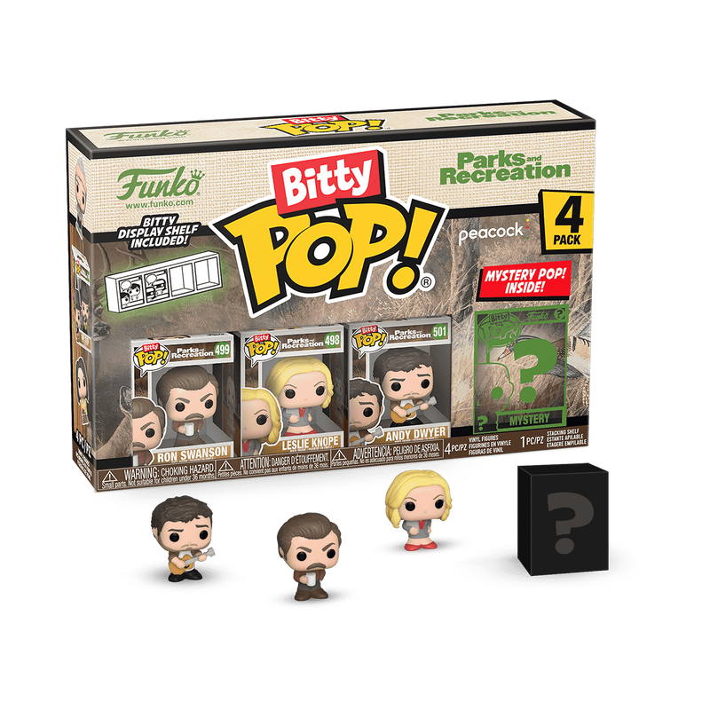 Parks and Recreation Funko Bitty POP! 4-Pack Series 4