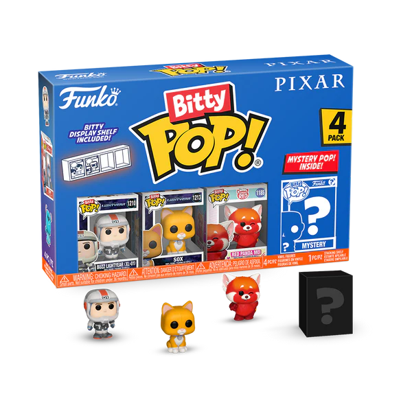 Pixar Funko Bitty POP! 4-Pack Series 1