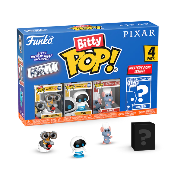 Pixar Funko Bitty POP! 4-Pack Series 4