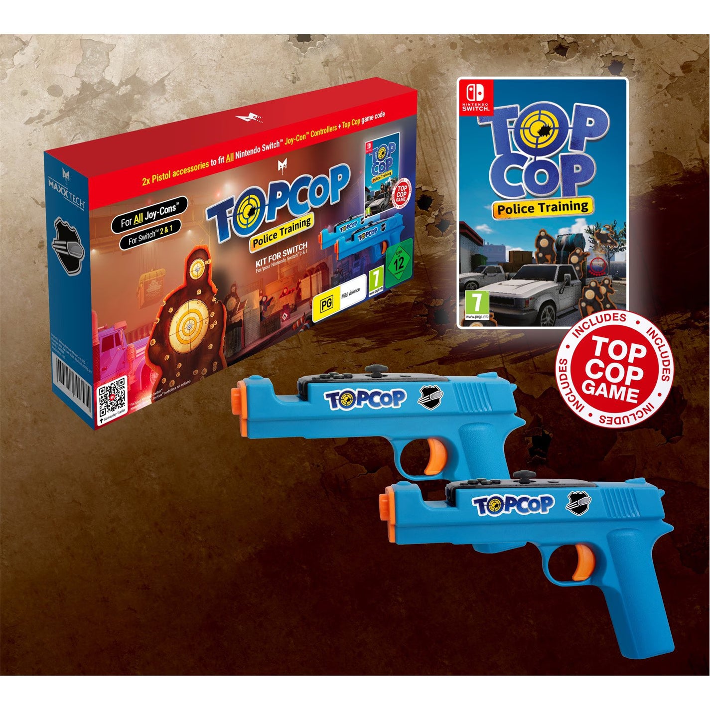 Top Cop: Police Training Game & Gun Kit - Nintendo Switch