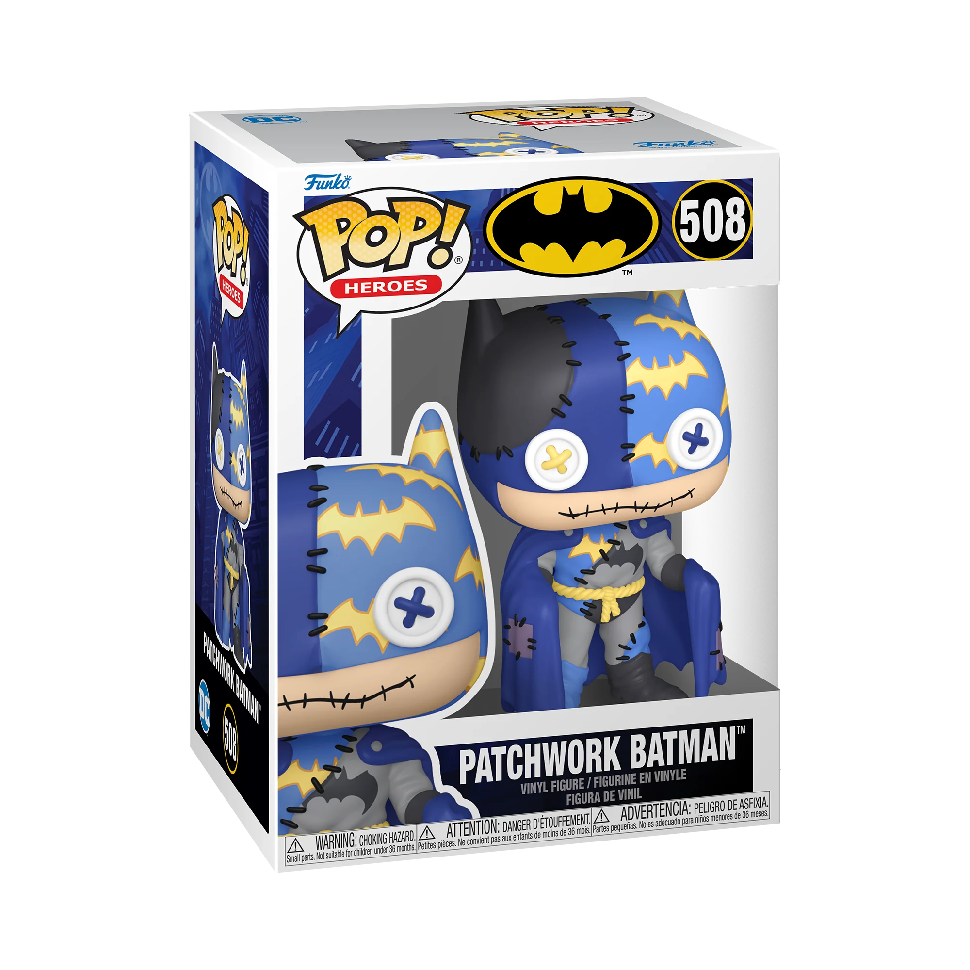 DC Super Heroes: Patchwork Batman Funko POP! Vinyl