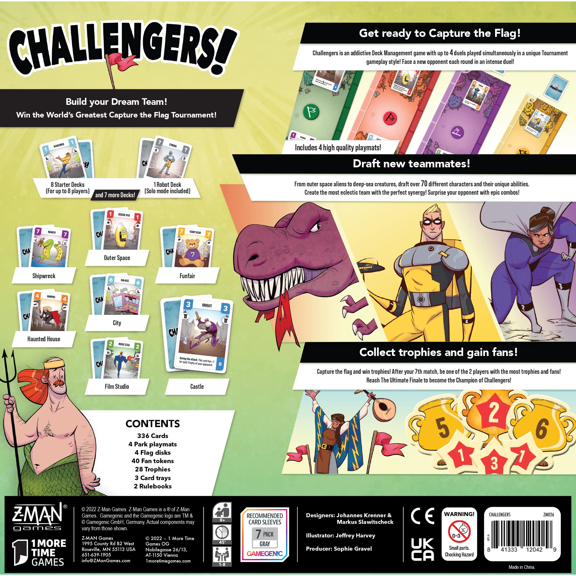 Challengers! Board Game