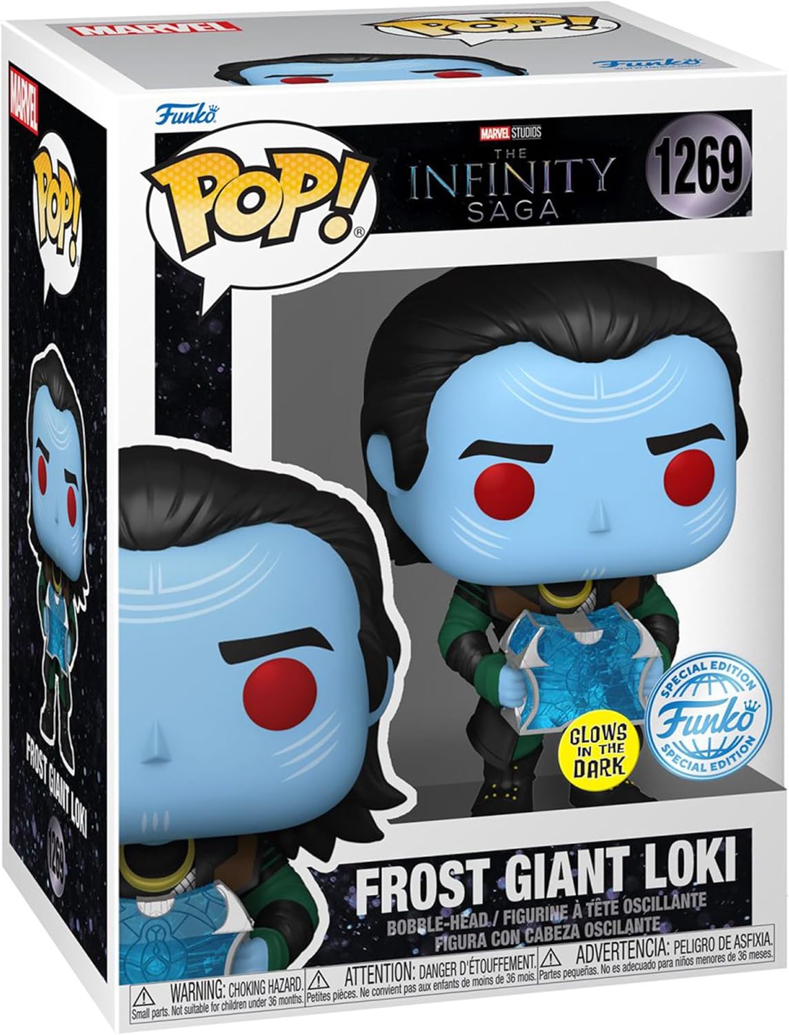 Marvel The Infinity Saga: Frost Giant Loki (Glow in the Dark) Funko Pop! Vinyl