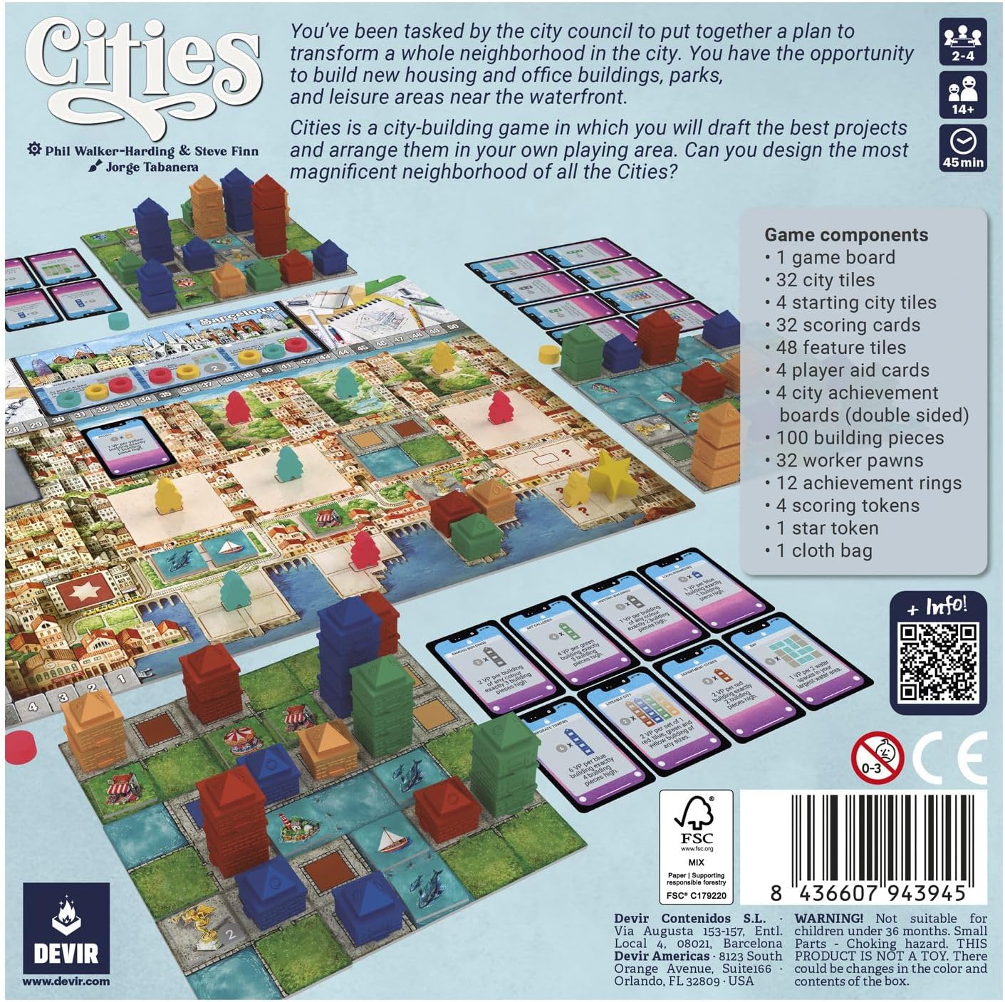 Cities Board Game