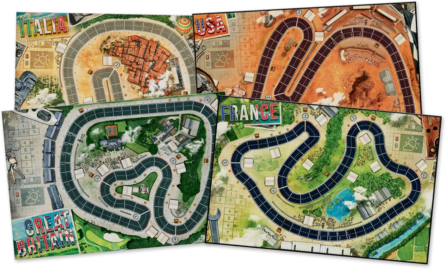 Heat - Pedal to the Metal Board Game