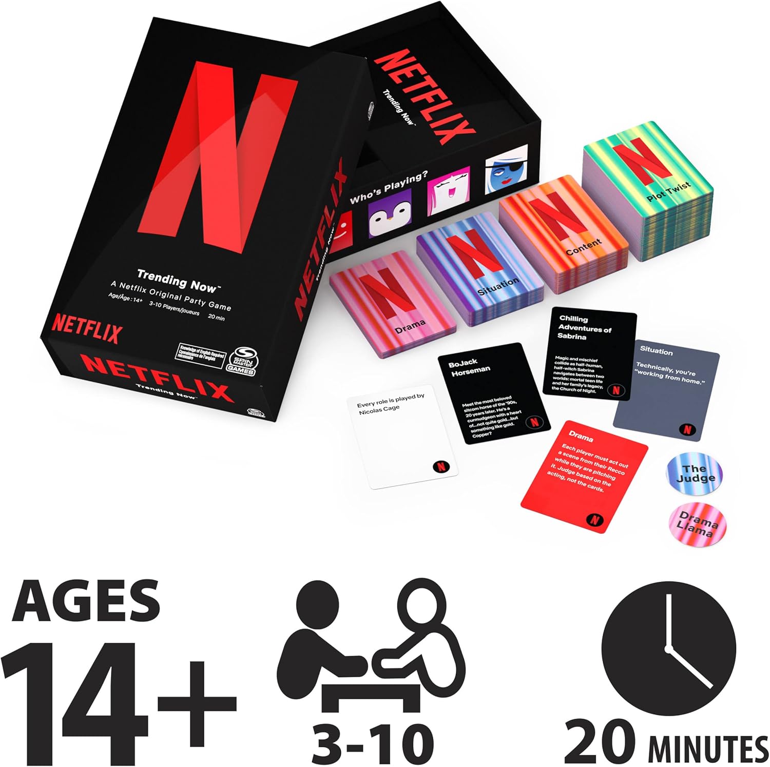 Netflix Trending Now Party Game