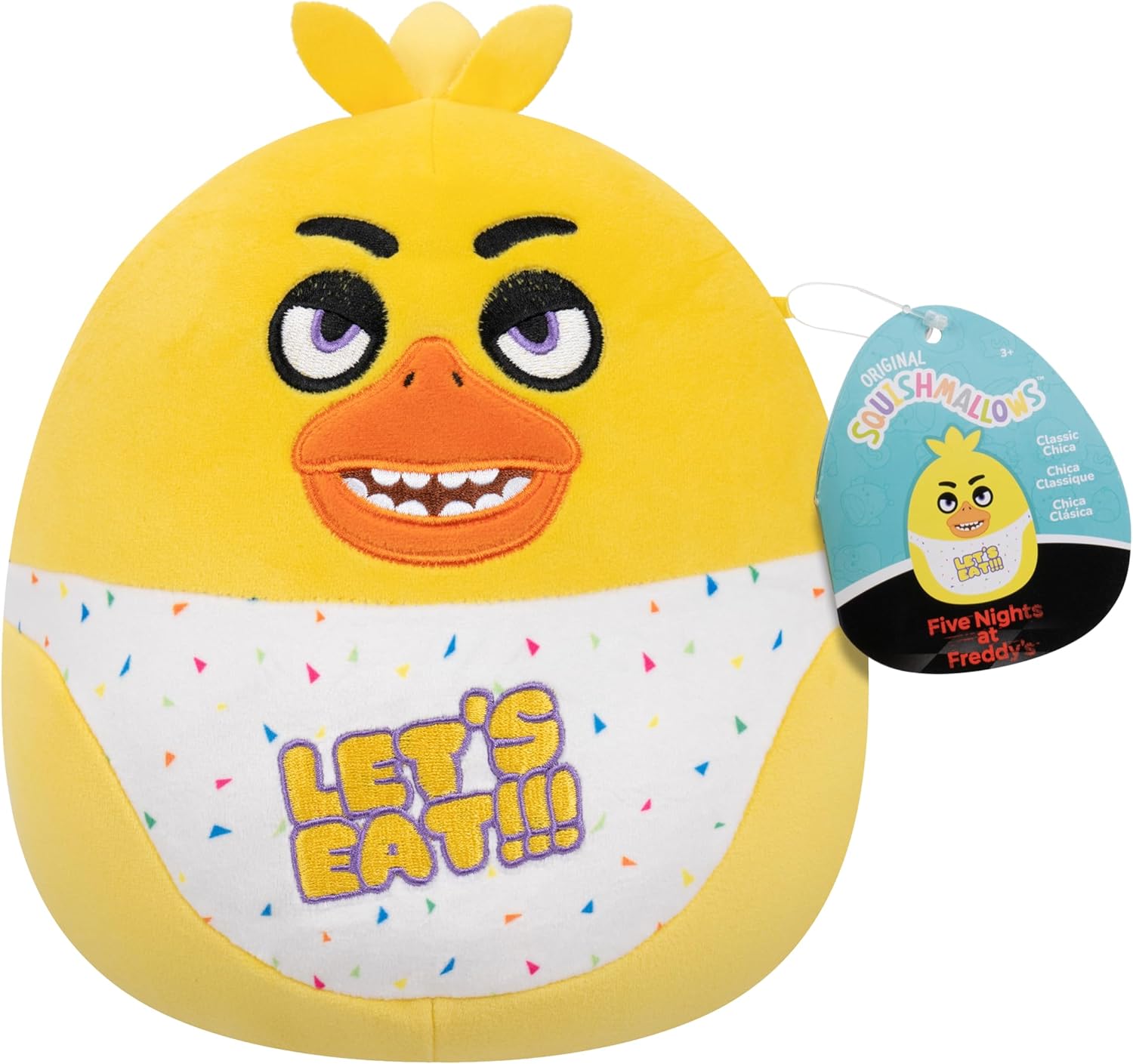 Squishmallows Five Nights at Freddy's 8 inch Plush: Classic Chica